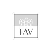 Logo Fondazione Aldini Valeriani in bianco e nero